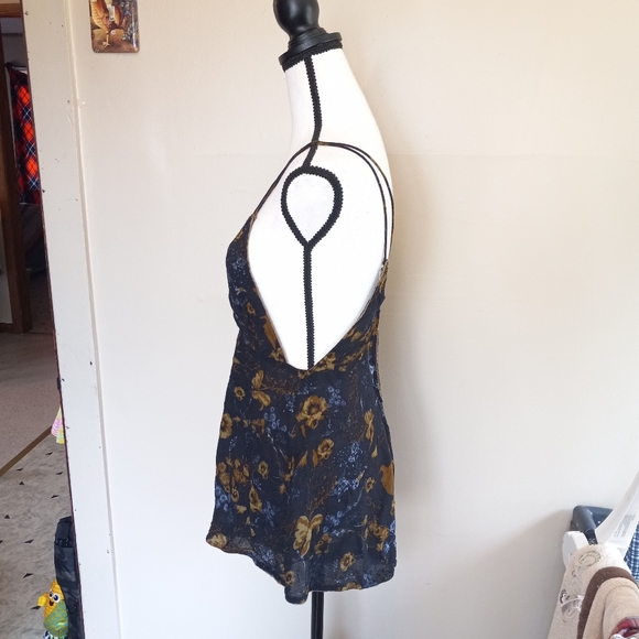 Free People Intimately Losin' It Romper Color Raven Womens Size Small - Picture 5 of 12